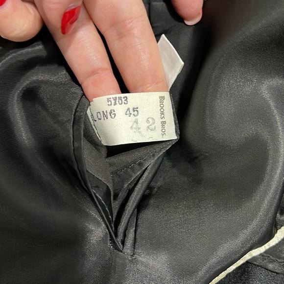 Vintage Brooks Brothers 346 size 42 sport coat blazer jacket - Picture 8 of 13